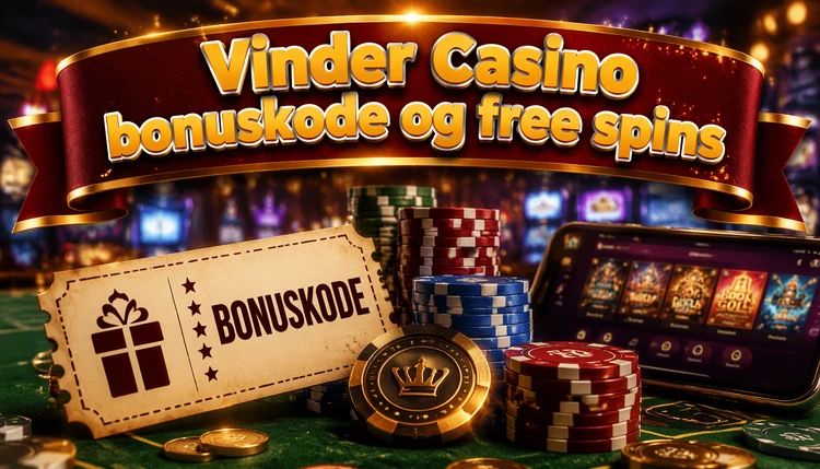 Vinder Casino bonuskode og free spins