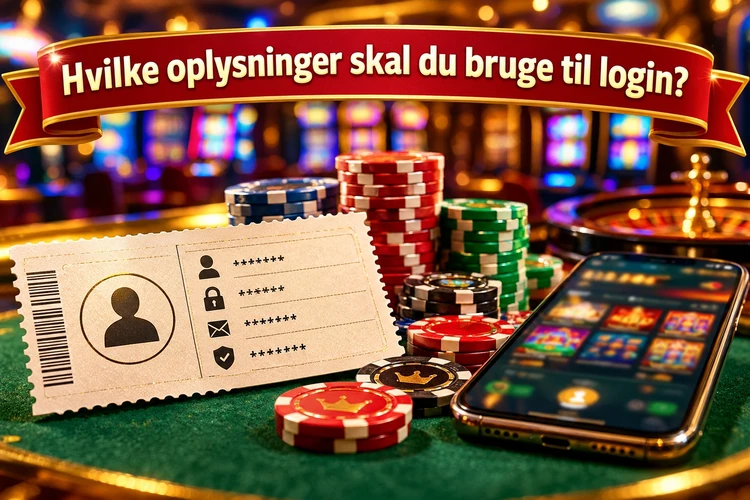 Hvilke oplysninger skal du bruge til login?