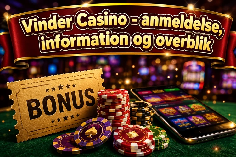 Vinder Casino - anmeldelse, information og overblik